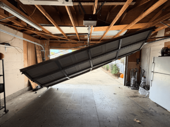 New garage door installation with precision and care, luxury garage door opener system
